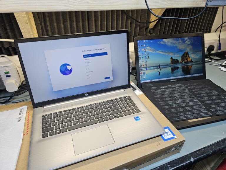 Seamless Laptop Upgrade in Whitehaven, Cumbria