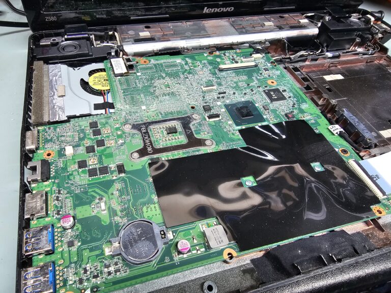 Blank Laptop Screen Repair. Bios Fault