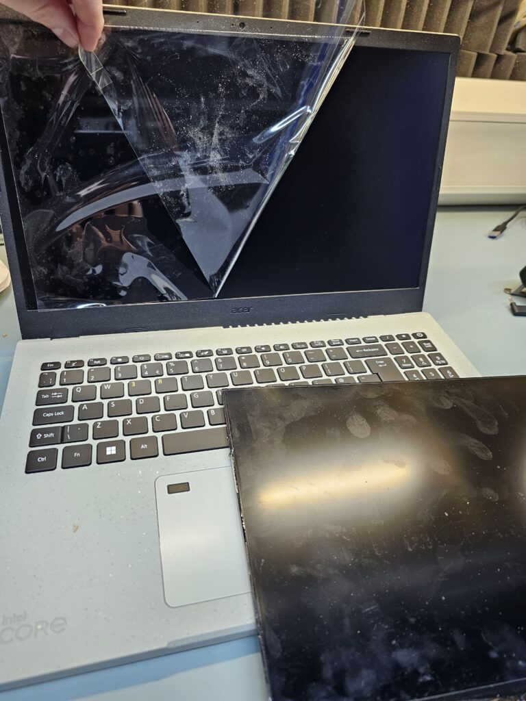 Acer Screen Replacement in Maryport, Cumbria.